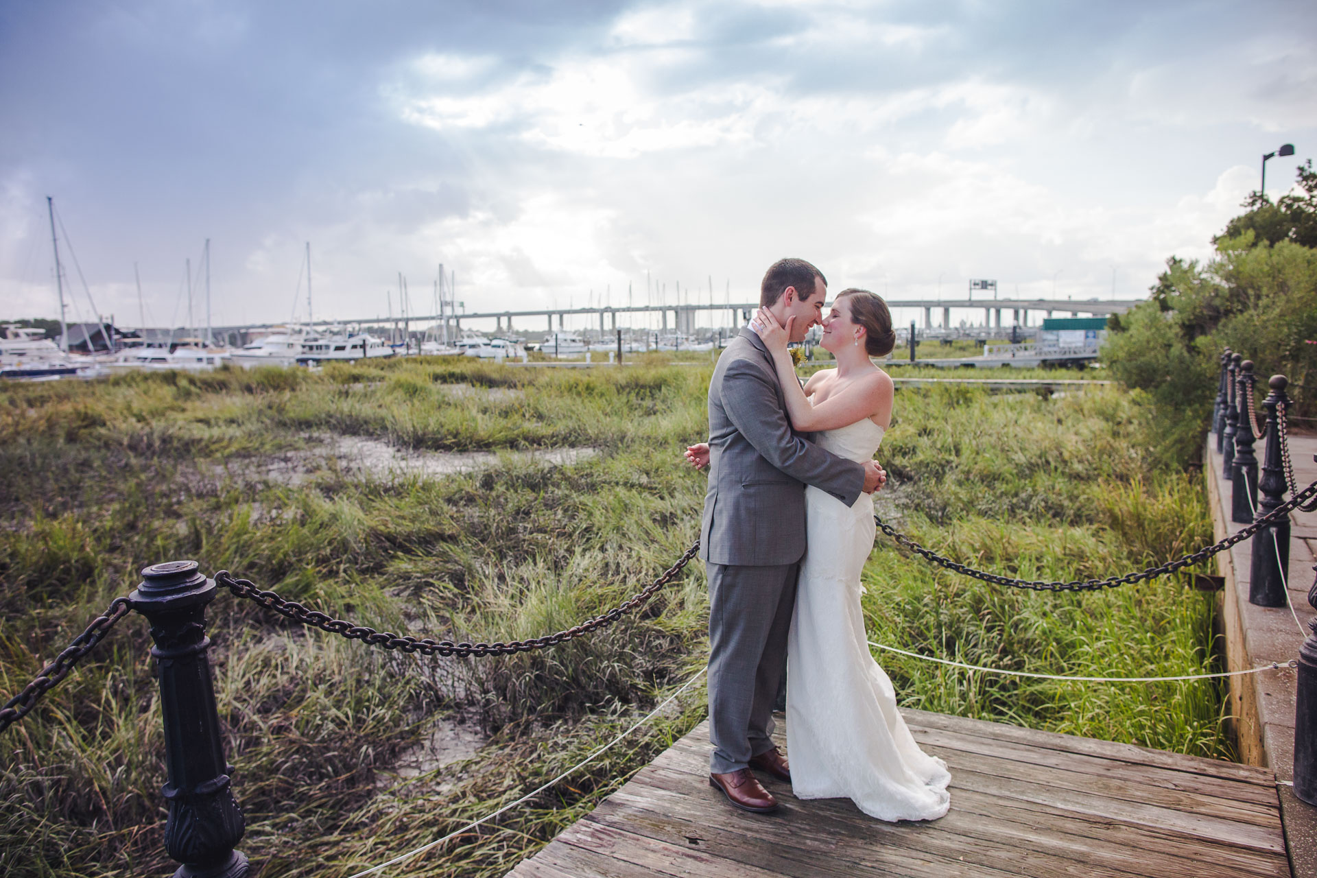 Bride and Groom at Rice Mill