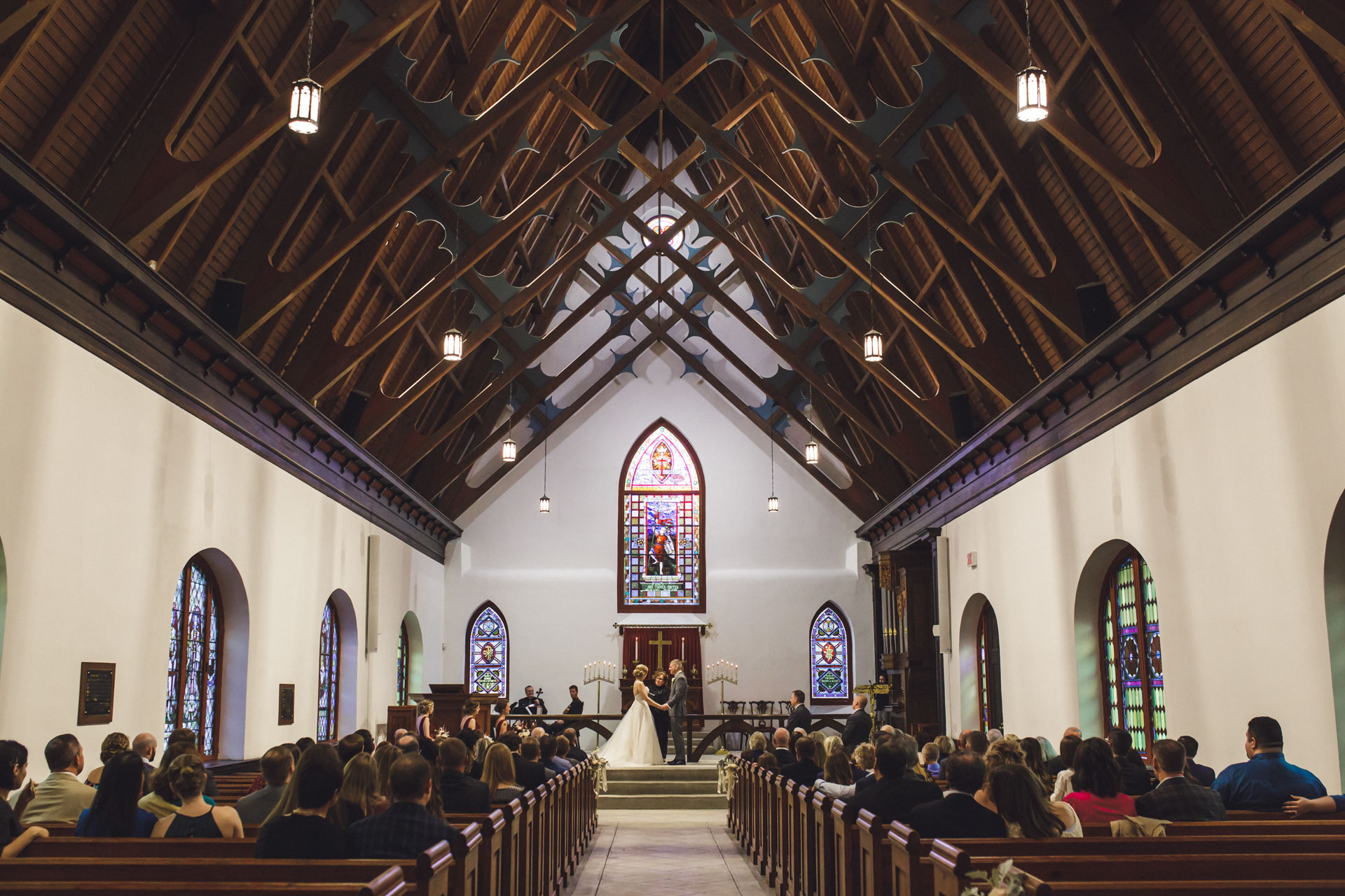 Wedding At St. Luke's Chapel in Charleston